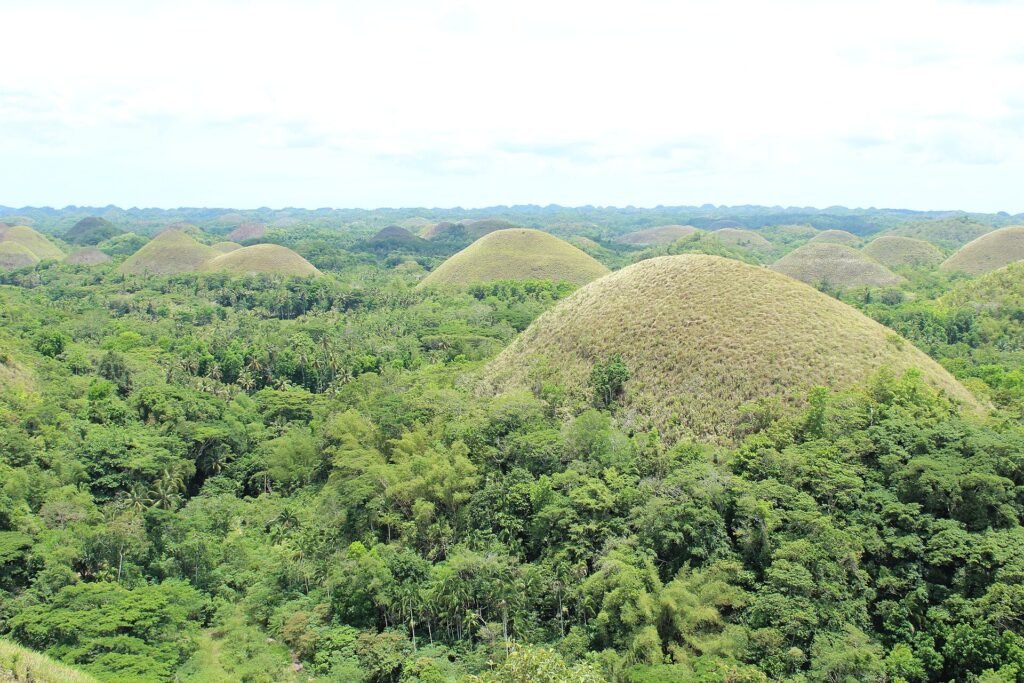Chocolate Hills in Carmen, Bohol